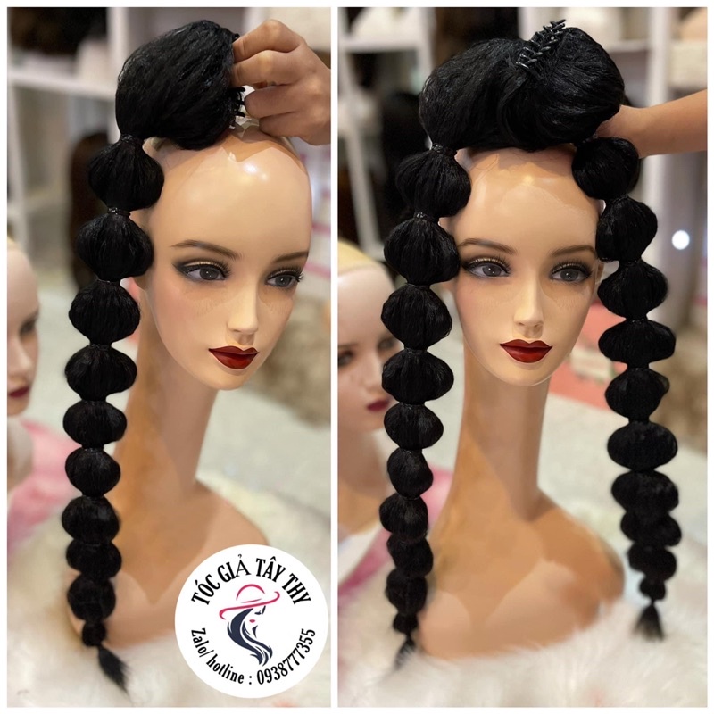 Tóc ngoạm hồ lô