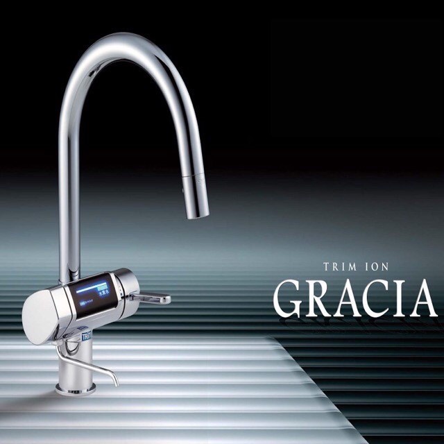 Máy Lọc Nước Điện Giải Ion Kiềm TRIM ION GRACIA 5 tấm điện cực tạo ra 7 loại nước ion kiềm