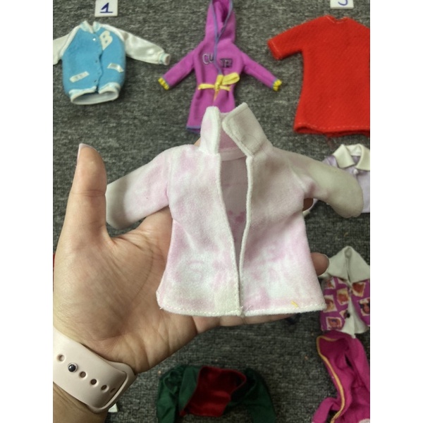 QAA8-ÁO KHOÁC CHO BÚP BÊ BARBIE
