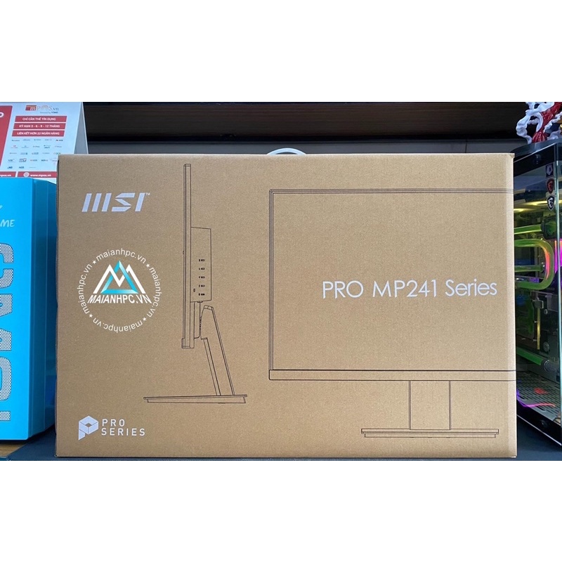 Màn hình máy tính MSI PRO MP241X 23.8 inch FHD VA  hàng chính hãng