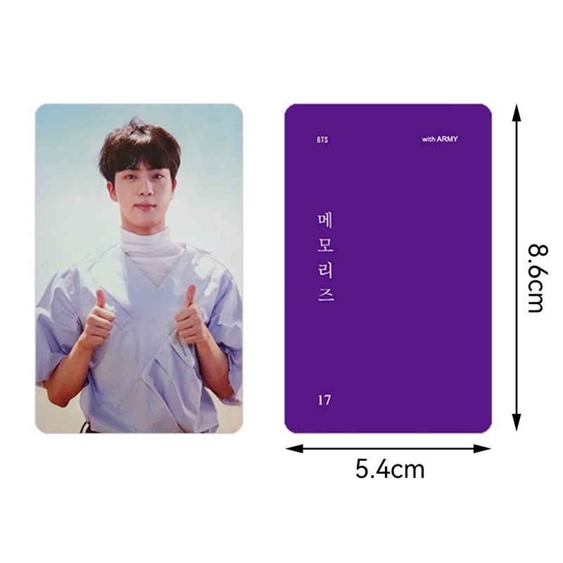 Set 7 Tấm Thẻ Ảnh Lomo 2020 In Hình Các Thành Viên Nhóm BTS