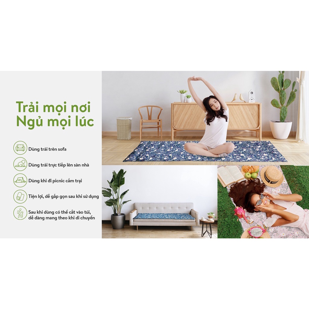 Tấm trải - Đệm ngủ văn phòng EVERON loại dày