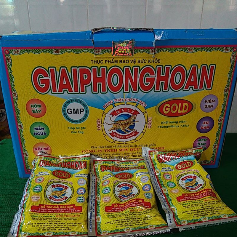 Combo 5 gói Giải phong hoàn gold đức thọ sanh