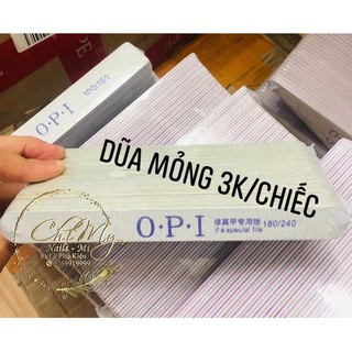 Dũa OPI các mẫu