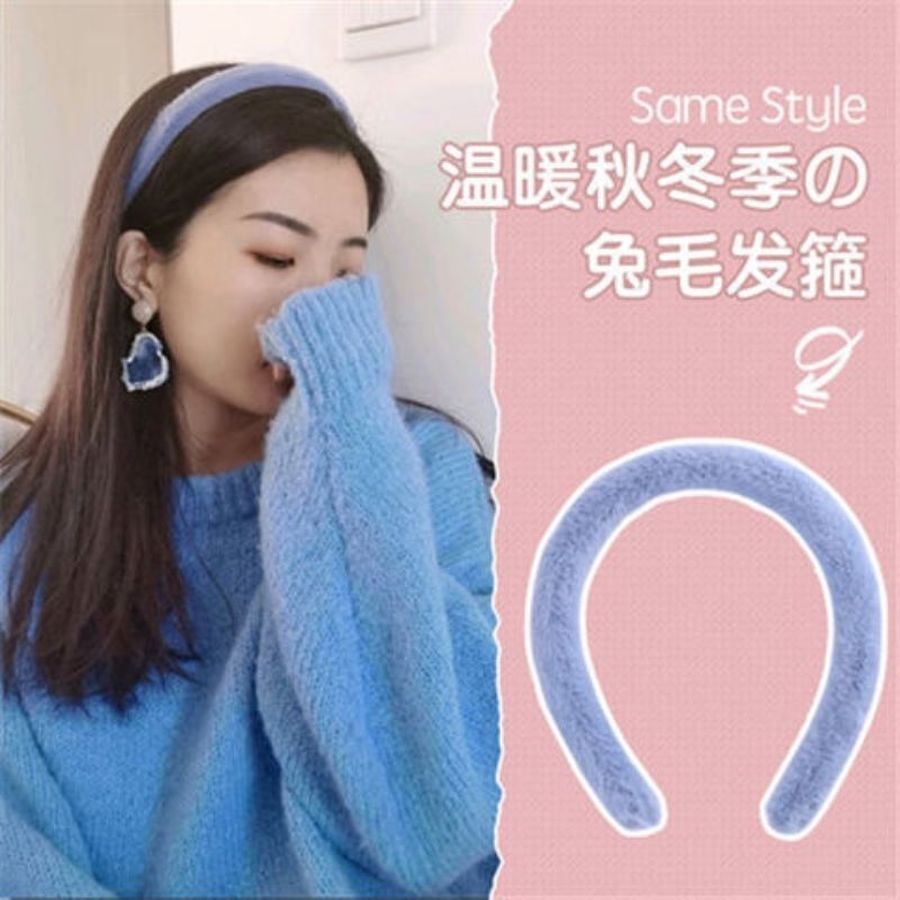 Cài Tóc Vải Cotton Mềm Mỏng Màu Kẹo Ngọt Đơn Giản Phong Cách Hàn Quốc Cho Nữ