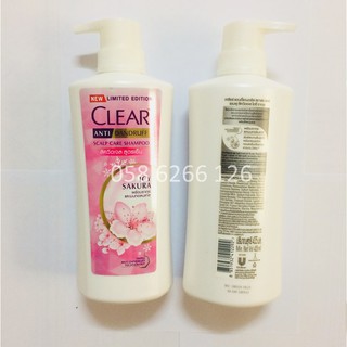 GỘI CLEAR ANH ĐÀO THÁI LAN 435ml