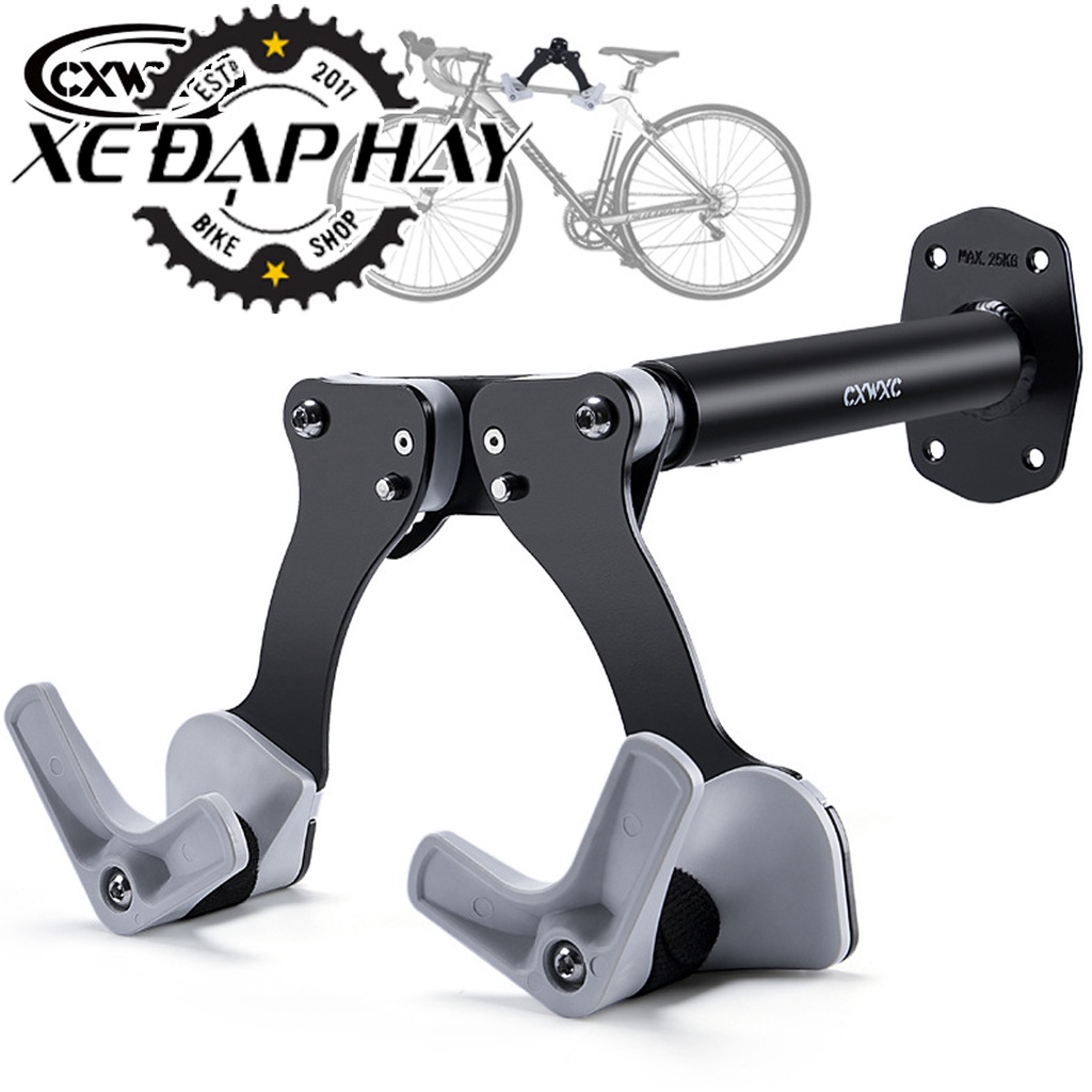 Giá Treo Xe Đạp Chính Hãng CXWXC CX10 | Tải Trọng Tối Đa 25Kg, Phù Hợp Với Mọi Loại Xe Đạp