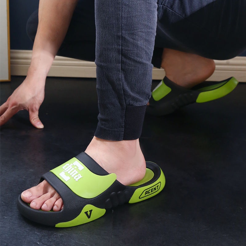 Dép Quai Ngang Đế Dày Chống Trượt Phong Cách Thể Thao Thời Trang Mùa Hè Cho Nam