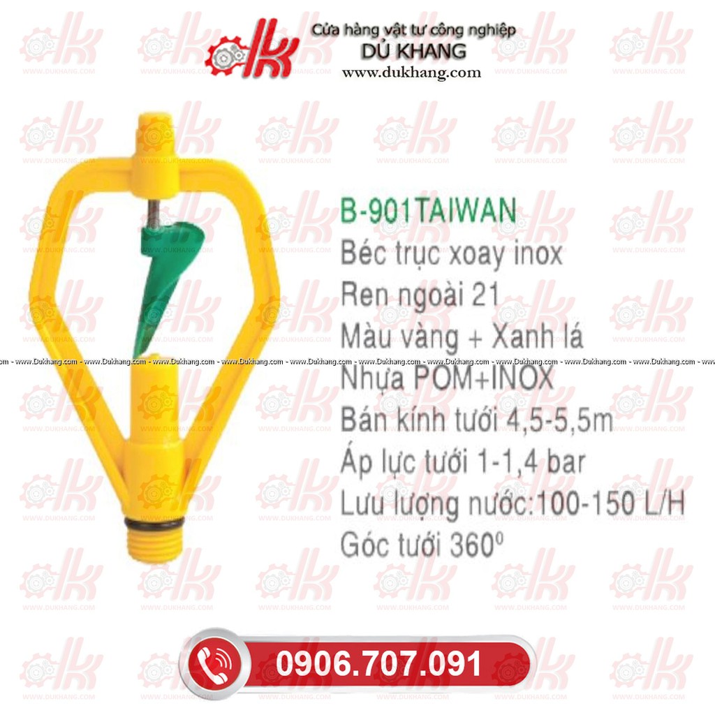 BÉC TƯỚI CÂY B 901 RN 21
