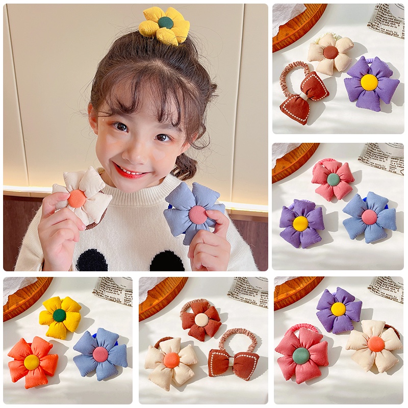 Dây Buộc Tóc Cao Su Co Giãn Thời Trang Cho Nữ