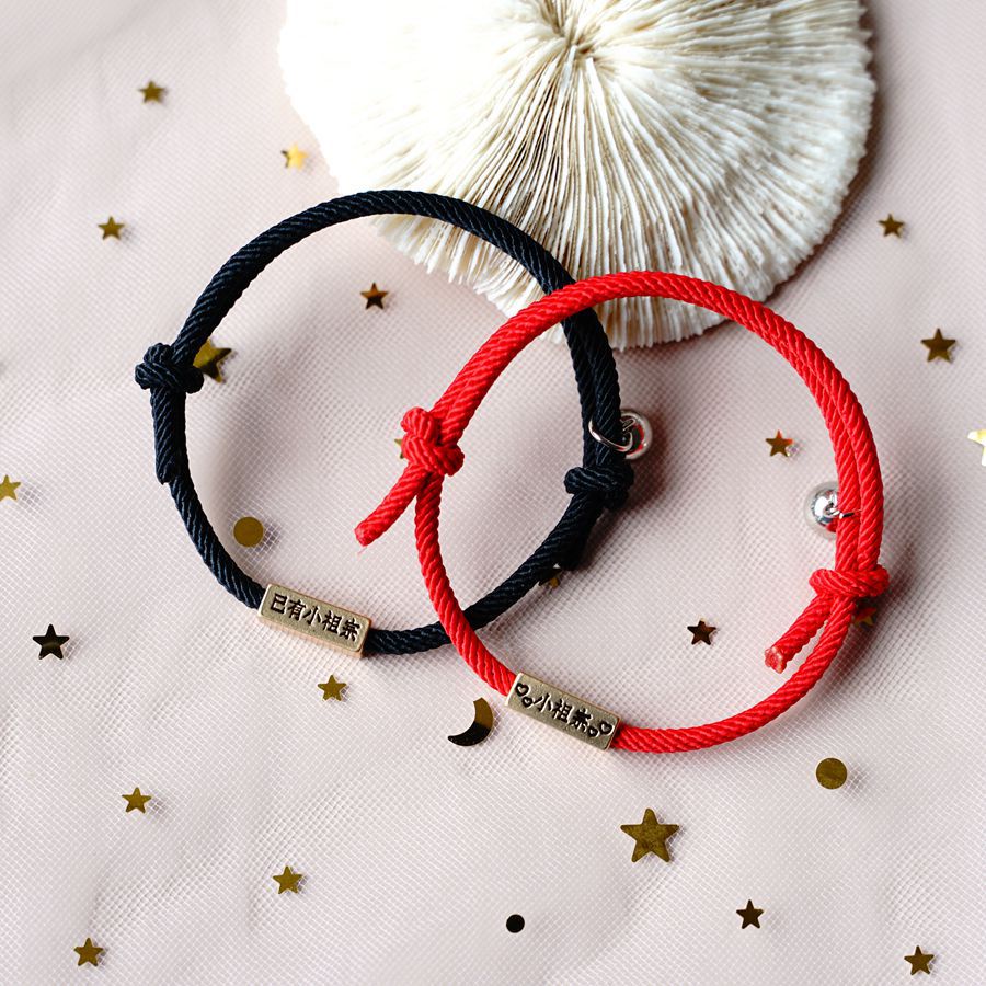 Vòng tay cặp đôi có nam châm thời trang