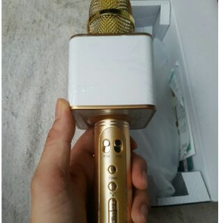 Micro karaoke Bluetooth SU YOSD YS 8A MẪU HOA VĂN hát siêu hay