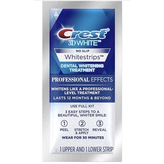 Miếng Dán Trắng Răng Crest 3DWhite USA