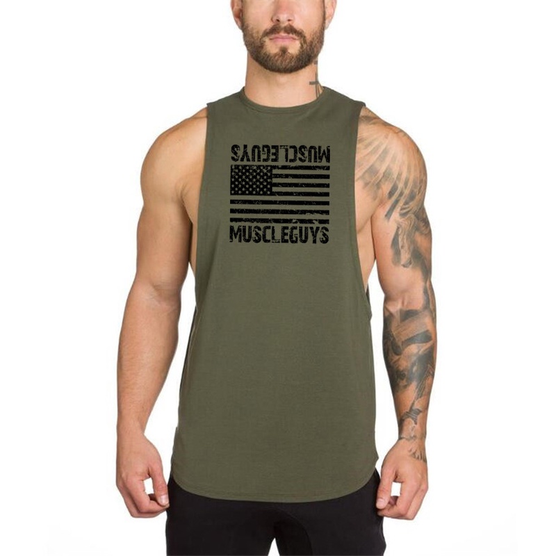 Áo Ba Lỗ Tập Gym / Thể Hình Thời Trang Mới Cho Nam