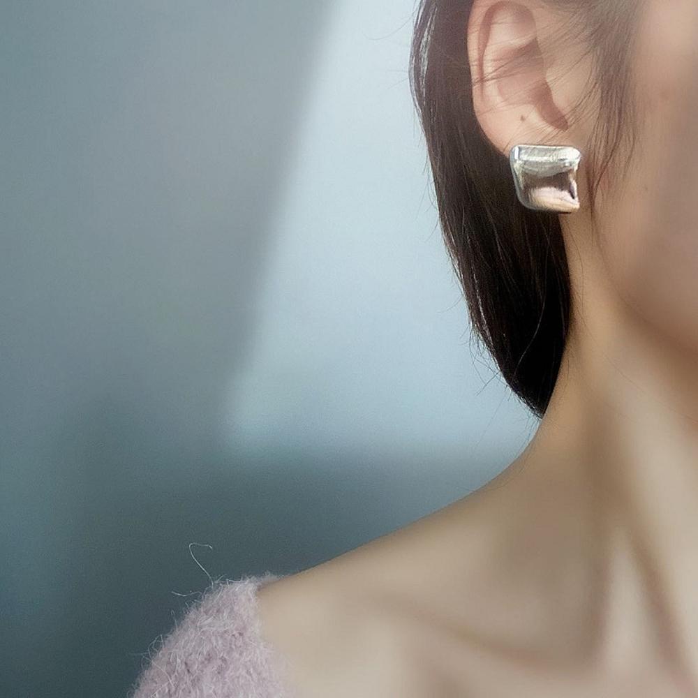 JARRED Bông Tai Kim Loại Màu Phản Quang Độc Đáo Thời Trang Cho Nữ