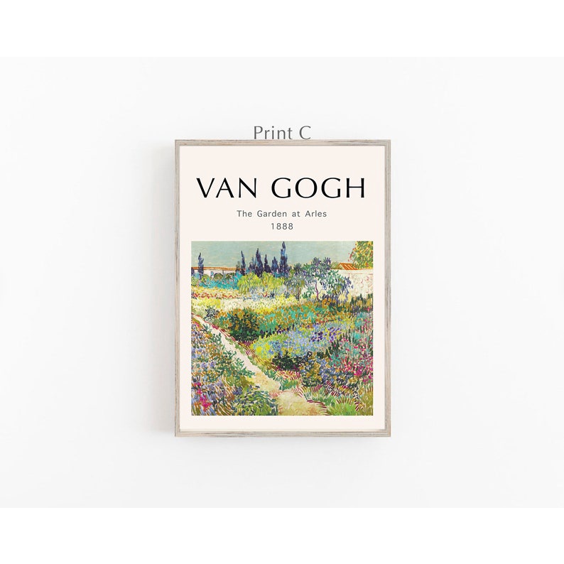 Tranh canvas, BST tranh Van Gogh mới nhất 2022. Tặng kèm đinh treo tranh