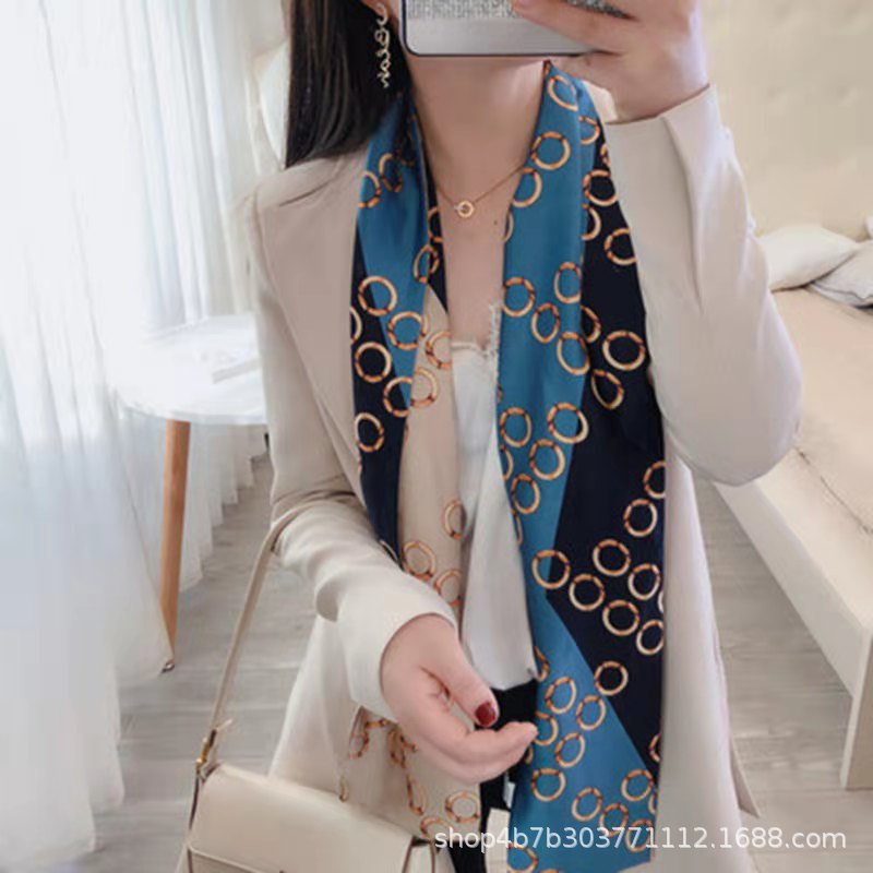 Khăn choàng lụa Hàn Châu mềm mịn dài 175cm rộng 90 nhiều mẫu 2022