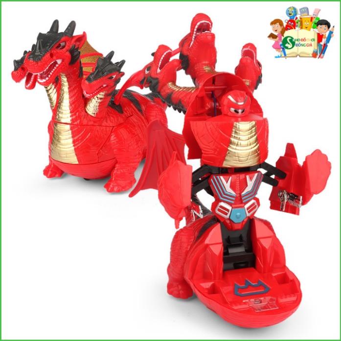 Đồ chơi khủng long 3 đầu biến hình