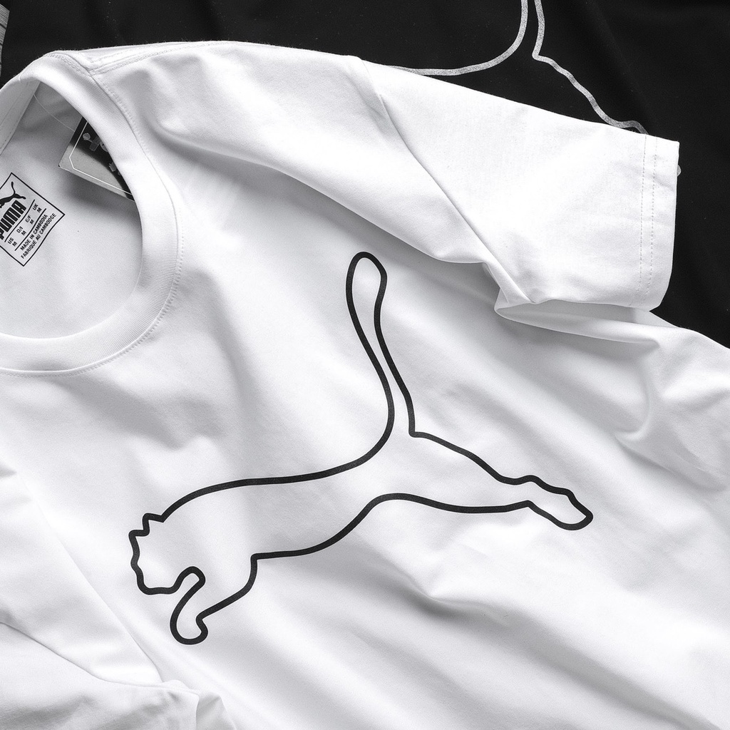 Áo Thun Tay Ngắn Cổ Tròn In Hình Logo Puma Phong Cách Vintage Thời Trang Mùa Hè 2022