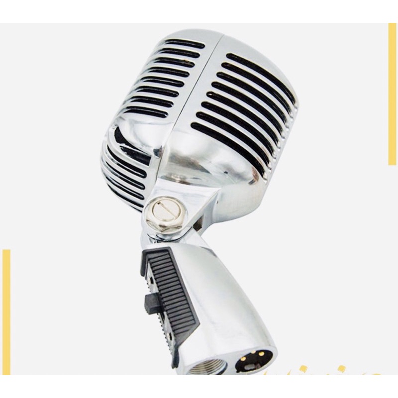 Micro cổ điển Ami MS-007 cao cấp - Micro Thu Âm karaoke phong cách sân khấu cổ điển
