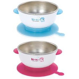 Chén ăn kuku inox có đế dính và chức năng nấu được cơm nát kuku - ku5464