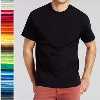 Áo thun cotton trơn cổ tròn, kiểu dáng đơn giản lịch sự trẻ trung, nhiều màu CT1M