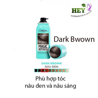 Xịt Nhuộm Tóc Tạm Thời L'Oreal Paris Magic Retouch 75ml