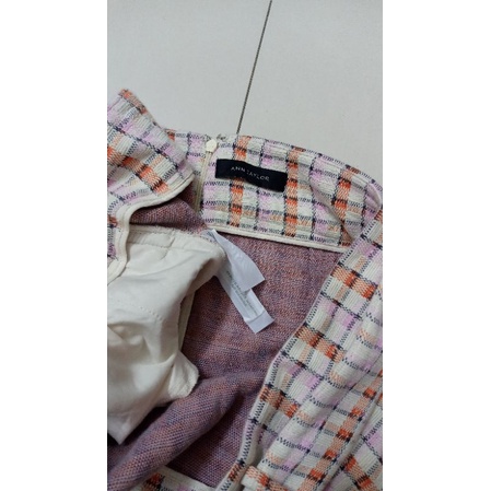 Chân váy mini vải tweet bigsize xuất khẩu Ann Taylor