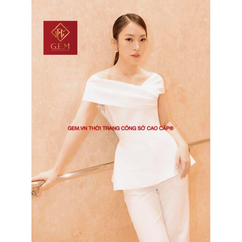 [Bán BUÔN&amp;LẺ] Áo thun trễ vai cách điệu G130 hàng thiết kế chất loại 1 mặc mát không bị nóng, dễ phối chân váy hoặc quần