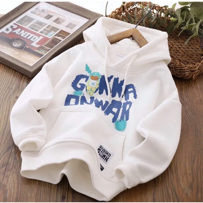 Áo nỉ hoodie phi hành gia ước mơ bay xa cho bé