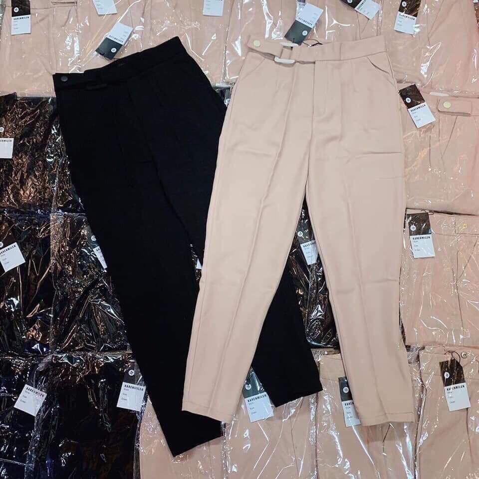 Quần Tây Nữ Xưởng Xuất Khẩu Lưng Cao - Đai Vuông | BigBuy360 - bigbuy360.vn