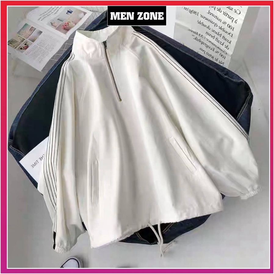 Áo Jacket Dù Chui Đầu Unisex Form Rộng Cực Đẹp, Áo Khoác Gió Nam Nữ Cao Cấp ,Đi Học Đi Chơi [GAQ]