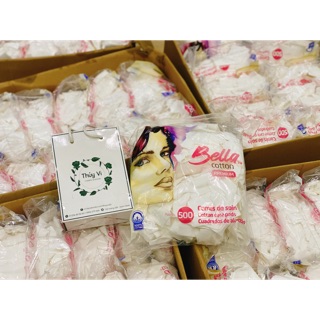 Bông Tẩy Trang Bella 500 Miếng