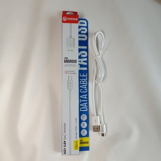 Cáp 1m 2.1A Chân Micro TITAN - CA33