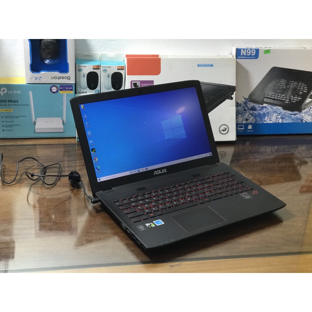 Laptop Gaming Asus GL552JX (Core i7 4720HQ, RAM 8GB, HDD 1TB, Nvidia GeForce GTX 950, FullHD 15.6 inch)