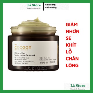 Mặt nạ cocoon - mặt nạ bí đao cocoon 30ml cho da dầu và mụn ẩn