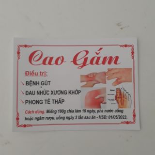 100gr cao gắm chuẩn xịn