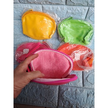 Ví cầm tay da bóng nhiều màu