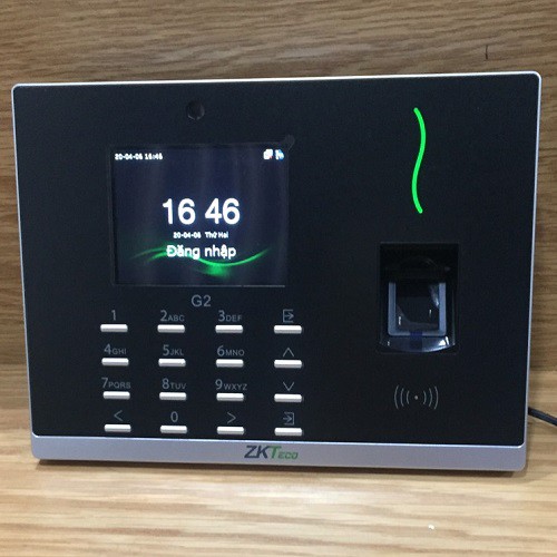 MÁY CHẤM CÔNG VÂN TAY&amp; CẢM ỨNG ZKTECO G2