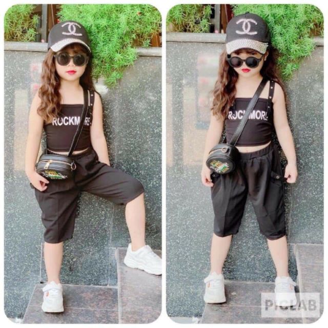 Set bộ cá tính cho bé gái