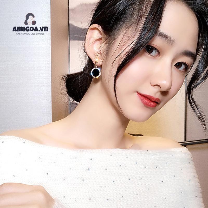 ✨✨Bông Tai Bạc 925 Họa Tiết Hình Học Thời Trang Cá Tính Cho Nữ