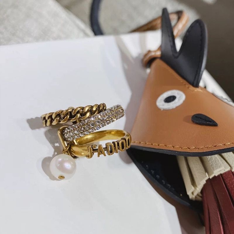 Dors nhẫn nữ JADIOR ba chiếc nhẫn hộp