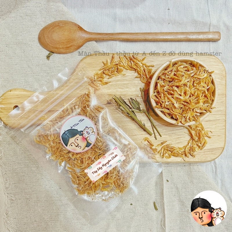 Tép sấy nguyên chất dành cho Hamster