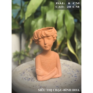 Chậu trồng sen đá, chậu cây tiểu cảnh, chậu tiểu cảnh mini - TTB-TOM BOY