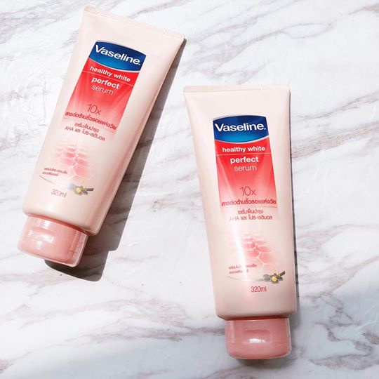 Dưỡng Thể Trắng Da Vaseline Healthy White Perfect Serum 10X Hàng Thái Lan