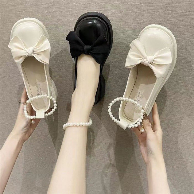 giày nơ tiểu thư sang chảnh N18