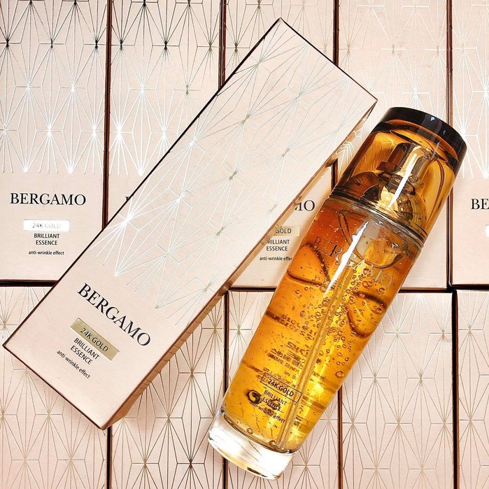 Serum dưỡng trắng da Bergamo White Vita / 24K Gold Luminant Essence 110ml