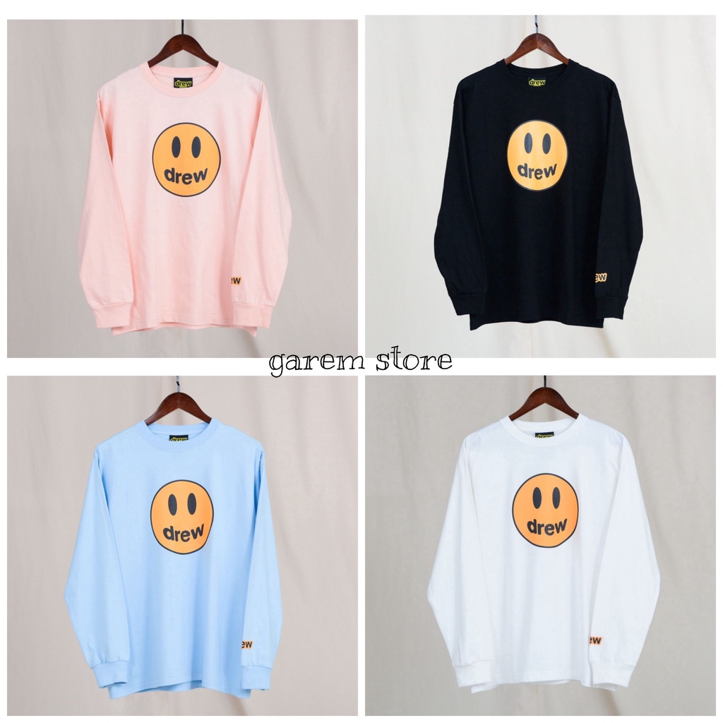 Áo Nỉ DREWW form rộng nam nữ phong cách UNISEX Hàn Quốc Trend