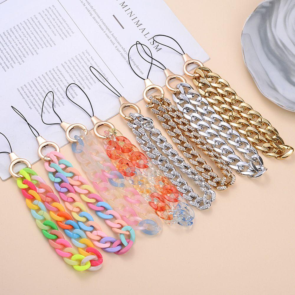 Dây Đeo Điện Thoại Acrylic Chống Rơi Chống Thất Lạc DIY