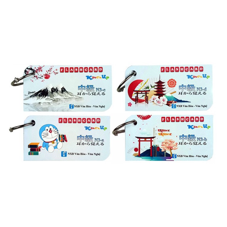 Bộ KatchUp Flashcard Từ Vựng Trung Cấp N3 ( Mimikara Oboeru)